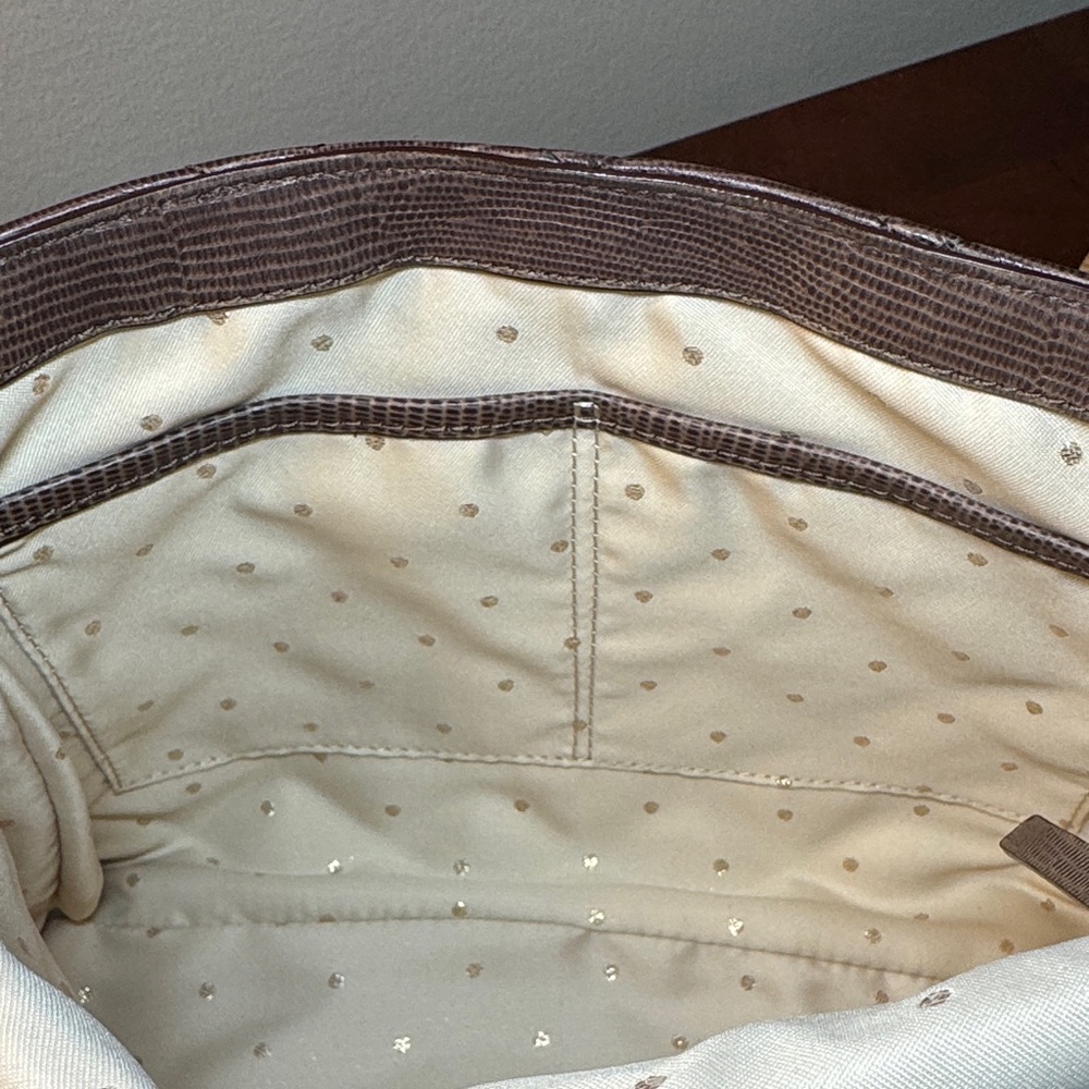 Kate Spade EUC Charlize Liberty Street Quilted Leather Brown Shoulder Bag - Picture 8 of 10